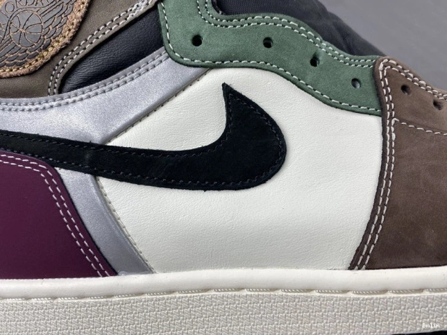 Bmlin Shoes Hand Jordan High Air OG 1 Crafted DH3097-001 0815